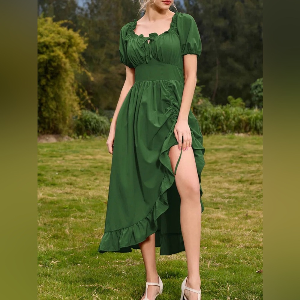 Scarlett Darkness hi-lo dress